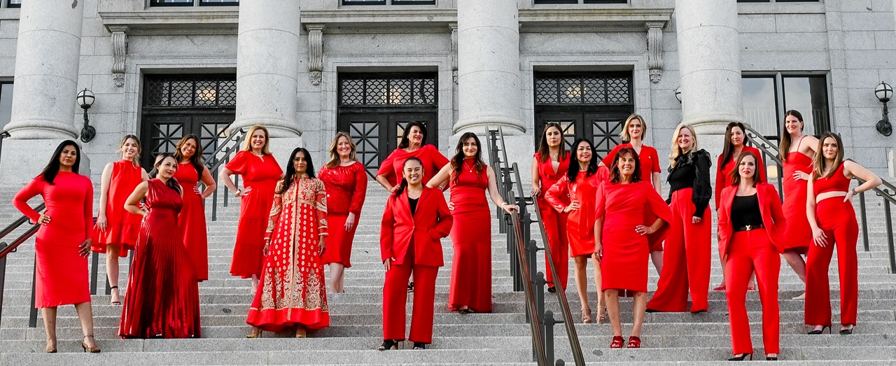 Circle of Red group photo of the steps of the Utah State Capitol Building Circle of Red group photo of the steps of the Utah State Capitol Building